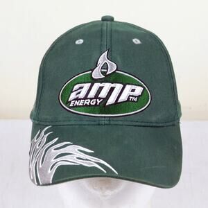 Dale Earnhardt Jr Amp Energy Hat Green Flames NWT NASCAR Winners Circle